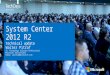 System Center 2012 R2 technical update
