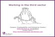 Working in the third sector