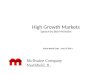 High Growth  Markets Speech by Bob McIlvaine