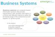 Information Management Enterprise Systems Systems Development
