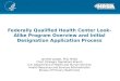 Federally Qualified Health Center Look-Alike Program Overview and Initial Designation Application Process