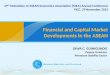 Financial and Capital Market Developments in the ASEAN