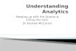 Understanding Analytics