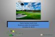 Palm Harbor Golf Club Business plan & projections October 8, 2013