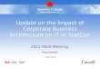 Update on the Impact of Corporate Business Architecture on IT at StatCan