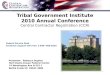 Tribal Government Institute 2010 Annual Conference Central Contractor Registration (CCR)