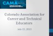 Colorado Association for Career and Technical Educators