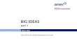 Big Ideas part 1