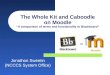 The Whole Kit and Caboodle  on Moodle  “A comparison of terms and functionality to Blackboard”