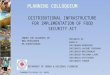 DISTRIBUTIONAL INFRASTRUCTURE FOR IMPLEMENTATION  OF  FOOD SECURITY ACT