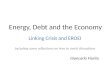 Energy,  Debt  and the Economy