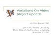 Variations On Video project update