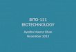 BITO-111 BIOTECHNOLOGY