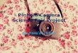 Pinhole Camera Science Fair Project