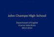 John Champe High School