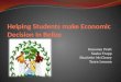 Helping Students make Economic Decision In Belize
