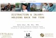 DISTRACTION & INJURY: holding back the tide