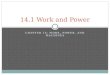 14.1 Work and Power
