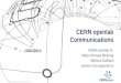 CERN openlab Communications