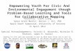 Empowering Youth For Civic And Environmental Engagement though Problem-Based Learning and Tools for Collaborative Mapping