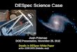 DESpec  Science Case