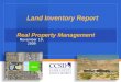 Land Inventory Report