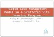 Tiered Case Management Model in a Scattered Site Housing Program