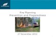 Fire Planning Prevention and Preparedness