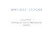 BMFR 4113 – CAD/CAM