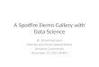A Spotfire Demo Gallery with Data Science