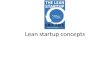 Lean startup concepts