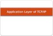 Application Layer of TCP/IP
