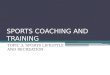 SPORTS COACHING AND TRAINING
