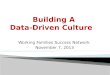 Building A  Data-Driven Culture
