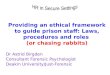 Providing an ethical framework to guide prison staff: Laws, procedures and roles  (or chasing rabbits)