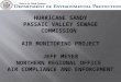 HURRICANE SANDY PASSAIC VALLEY SEWAGE COMMISSION  AIR MONITORING PROJECT JEFF MEYER NORTHERN REGIONAL OFFICE  AIR COMPLIANCE AND ENFORCEMENT