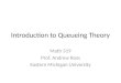 Introduction to  Queueing  Theory