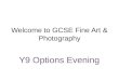 Welcome to GCSE Fine Art  &  Photography