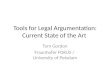 Tools for Legal Argumentation: Current State of the  Art