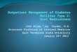 Outpatient Management of Diabetes Mellitus Type 2: Oral Medications