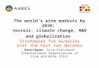 The world’s wine markets by 2030:  terroir, climate change, R&D and globalization