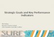 Strategic Goals and Key Performance Indicators