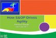 How S&OP Drives Agility