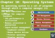 Chapter 10: Operating Systems
