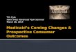 Medicaid’s Coming Changes & Prospective Consumer Outcomes