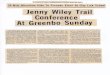 Jenny Wiley Trail Conference at Greenbo Sunday (July 27, 1975)