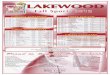 Sports Posters - 2012 Fall Lakewood Sports Poster