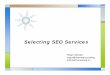 Selecting SEO Services