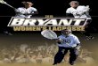 2010 Bryant University women's lacrosse media guide