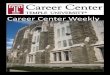 Career Center Weekly for the Week of May 6
